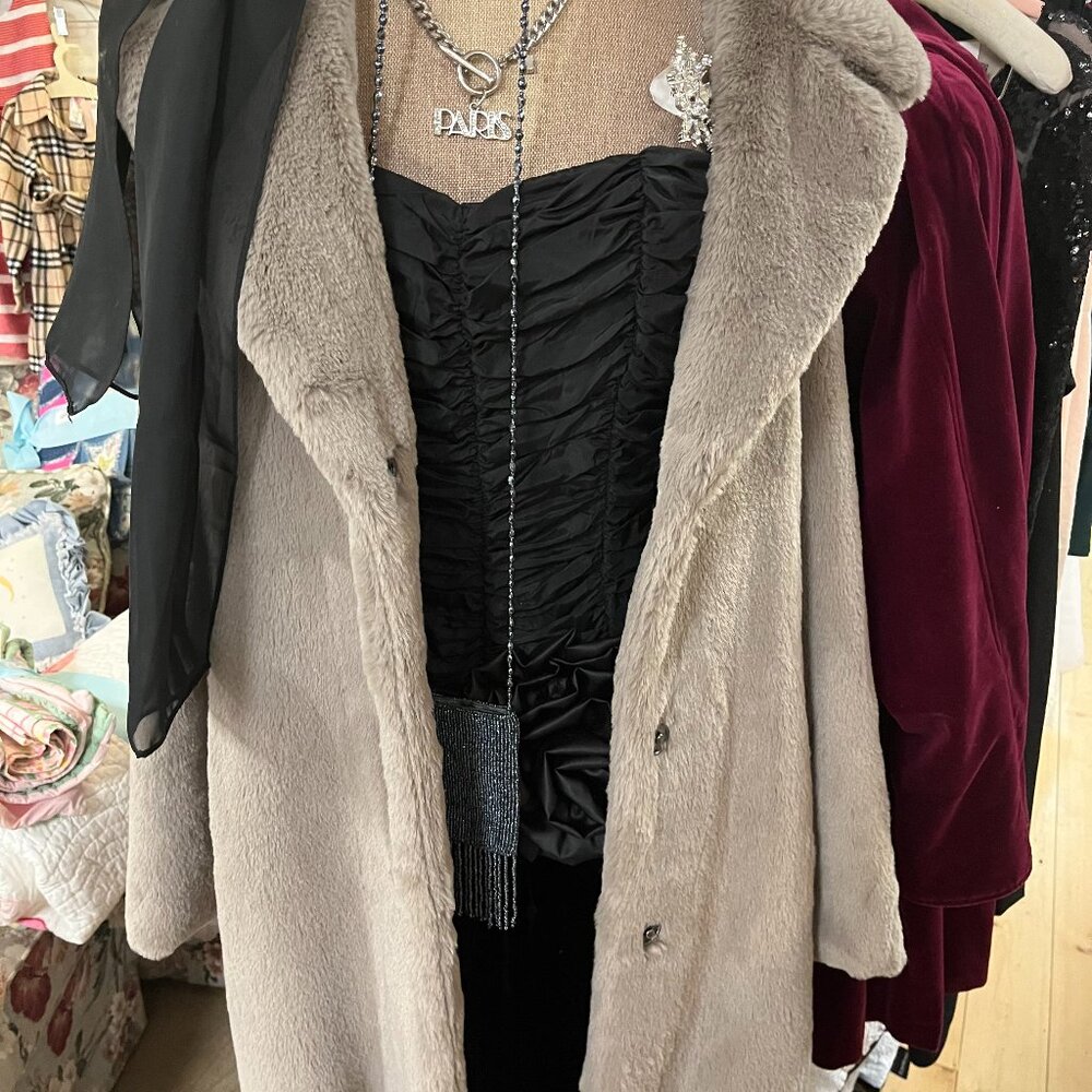 DNKY Faux Fur Coat